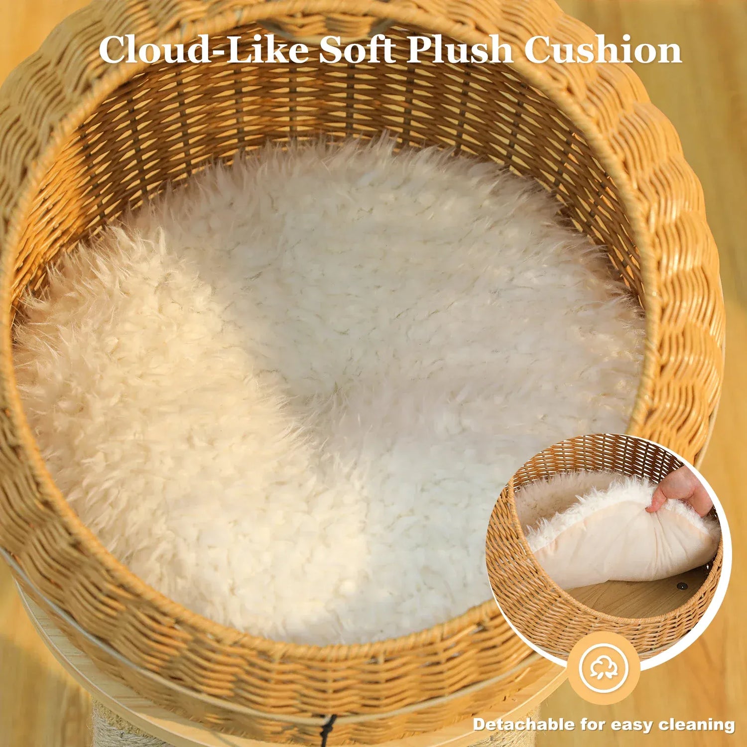 Arbre à chat dinosaure Beige